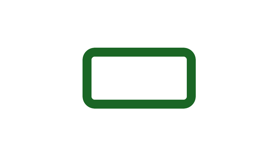 Rectangulaire30 x 50 mm